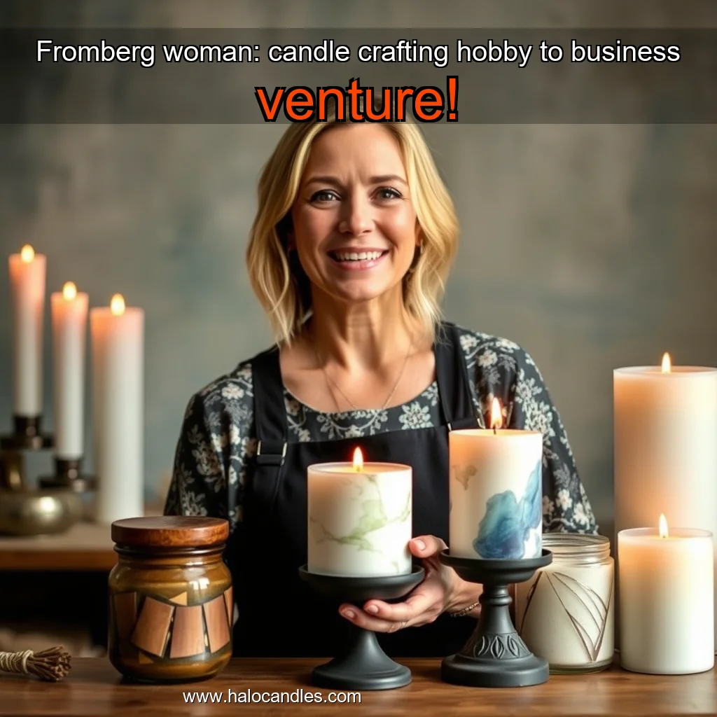 Read more about the article Fromberg woman: candle crafting hobby to business venture!