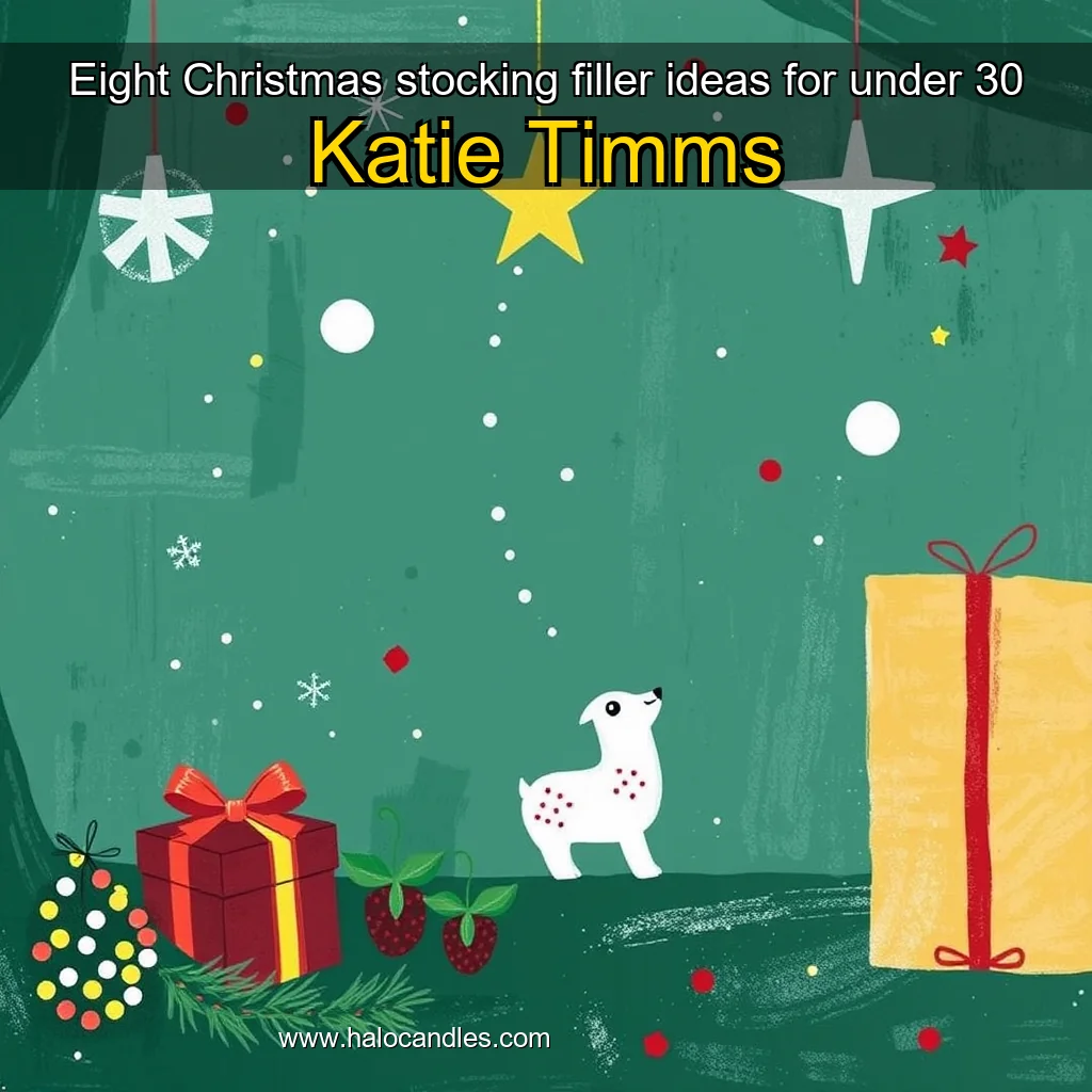 Read more about the article Eight Christmas stocking filler ideas for under 30  Katie Timms