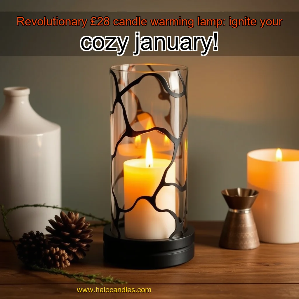Read more about the article Revolutionary £28 candle warming lamp: ignite your cozy january!