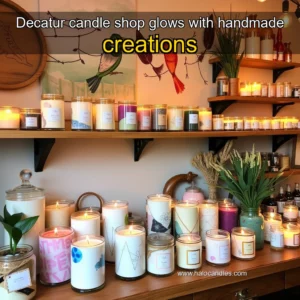 Read more about the article Decatur candle shop glows with handmade creations