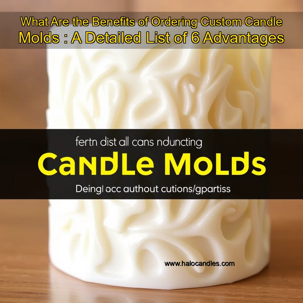 Read more about the article What Are the Benefits of Ordering Custom Candle Molds : A Detailed List of 6 Advantages