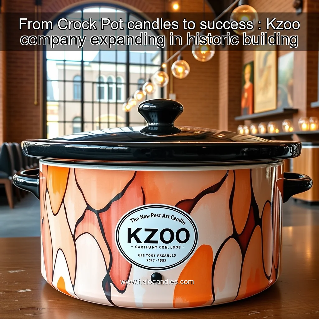 Read more about the article From Crock  Pot candles to success : Kzoo company expanding in historic building