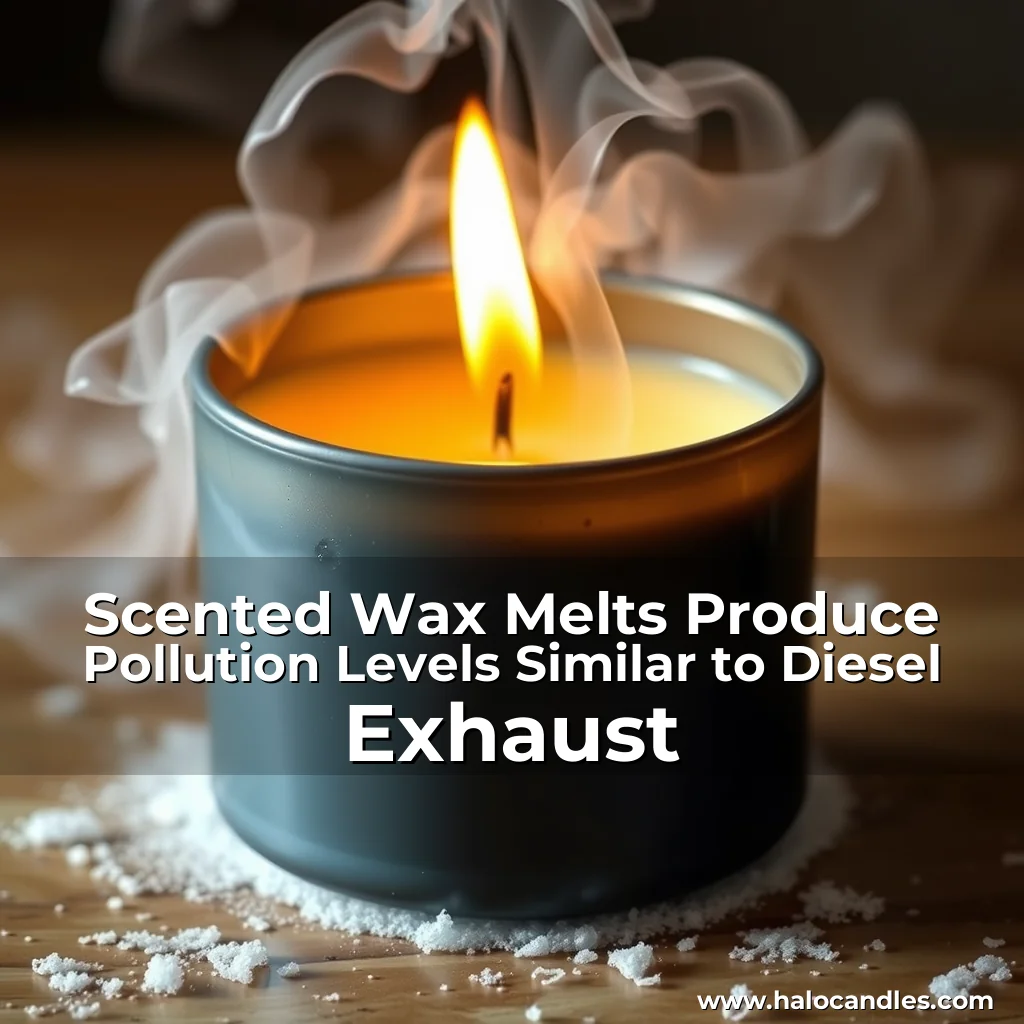 Read more about the article Scented Wax Melts Produce Pollution Levels Similar to Diesel Exhaust