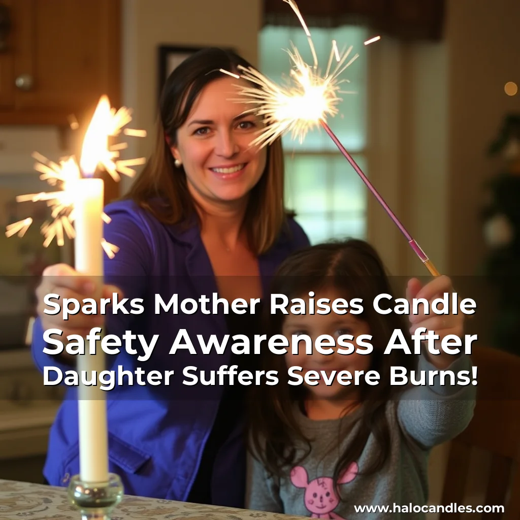 Read more about the article Sparks Mother Raises Candle Safety Awareness After Daughter Suffers Severe Burns!