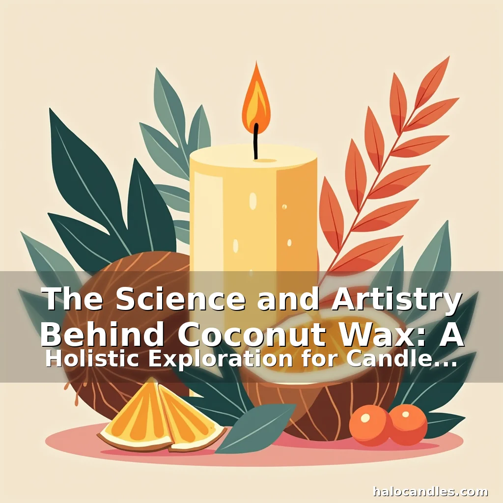Read more about the article The Science and Artistry Behind Coconut Wax: A Holistic Exploration for Candle Enthusiasts