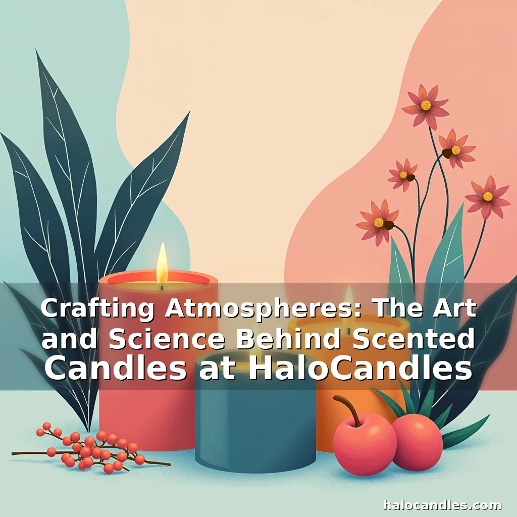 Read more about the article Crafting Atmospheres: The Art and Science Behind Scented Candles at HaloCandles