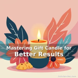 Artistic representation for Mastering Gift Candle for Better Results