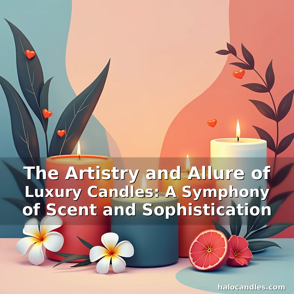 Read more about the article The Artistry and Allure of Luxury Candles: A Symphony of Scent and Sophistication