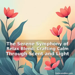 Read more about the article The Serene Symphony of Relax Blend: Crafting Calm Through Scent and Light