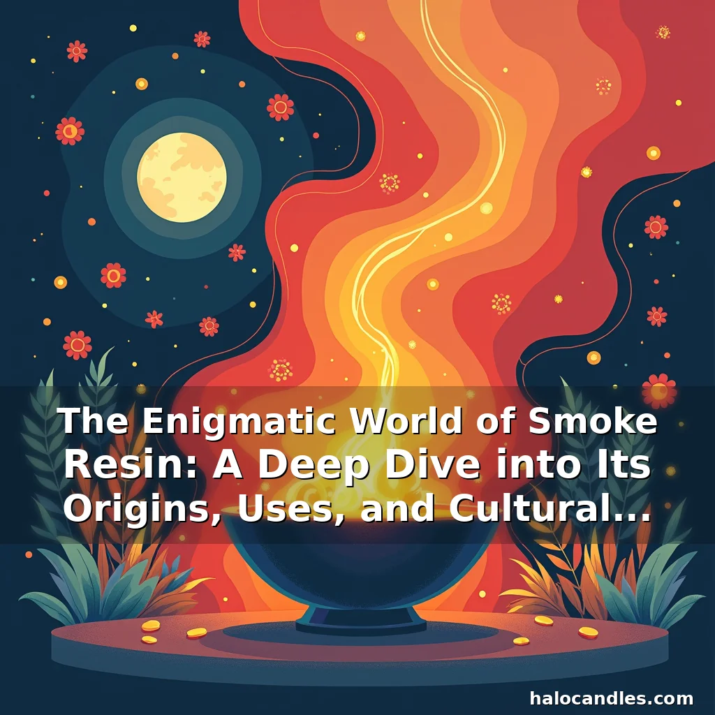Read more about the article The Enigmatic World of Smoke Resin: A Deep Dive into Its Origins, Uses, and Cultural Significance