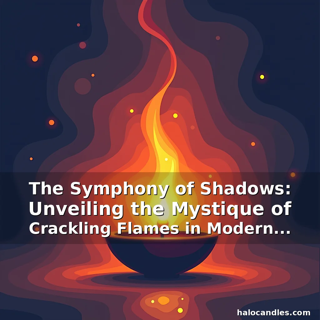 Read more about the article The Symphony of Shadows: Unveiling the Mystique of Crackling Flames in Modern Candles