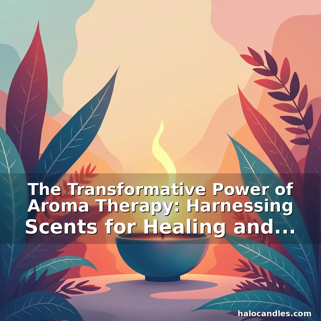 Read more about the article The Transformative Power of Aroma Therapy: Harnessing Scents for Healing and Wellness