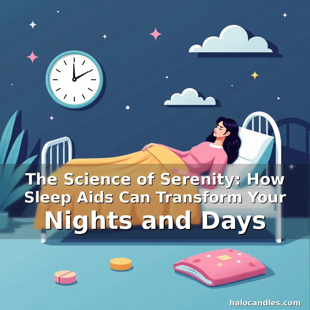 Read more about the article The Science of Serenity: How Sleep Aids Can Transform Your Nights and Days