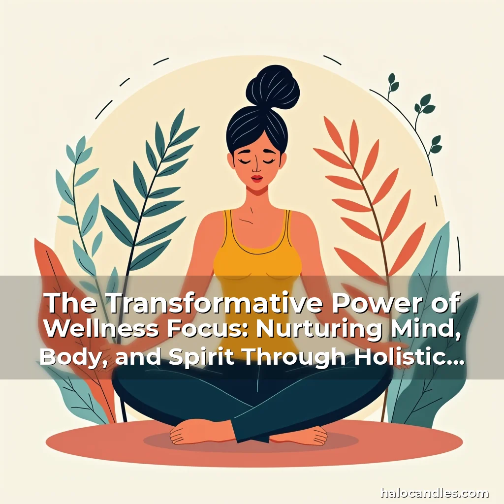 Read more about the article The Transformative Power of Wellness Focus: Nurturing Mind, Body, and Spirit Through Holistic Living