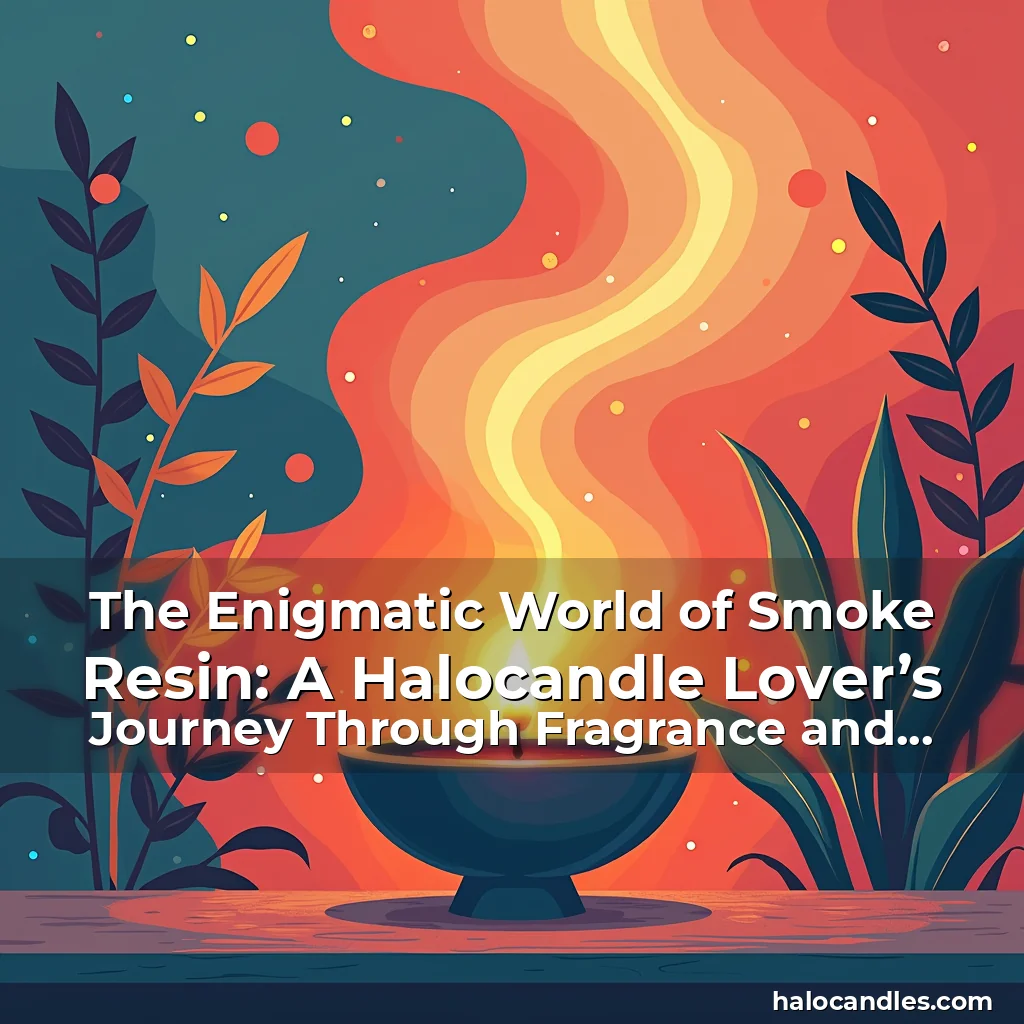 Read more about the article The Enigmatic World of Smoke Resin: A Halocandle Lover’s Journey Through Fragrance and History