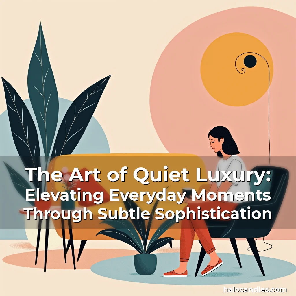 Read more about the article The Art of Quiet Luxury: Elevating Everyday Moments Through Subtle Sophistication