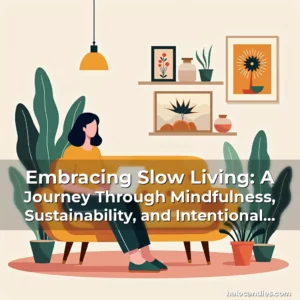 Read more about the article Embracing Slow Living: A Journey Through Mindfulness, Sustainability, and Intentional Design