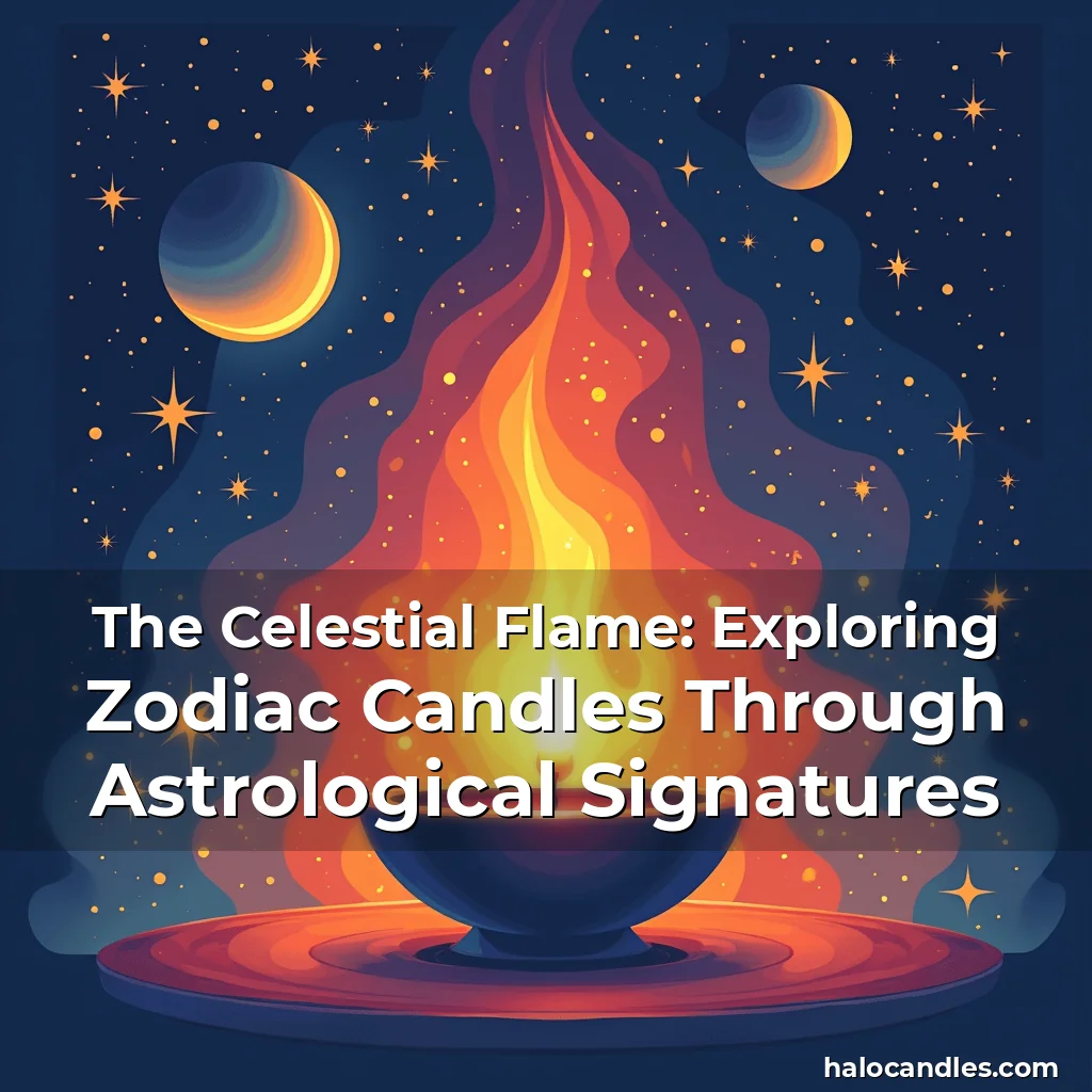 Read more about the article The Celestial Flame: Exploring Zodiac Candles Through Astrological Signatures